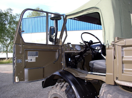 1978 Unimog 406 Ex-Bundeswehr Convertible Cab with Hydraulics