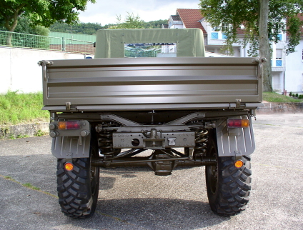 1978 Unimog 406 Ex-Bundeswehr Convertible Cab with Hydraulics