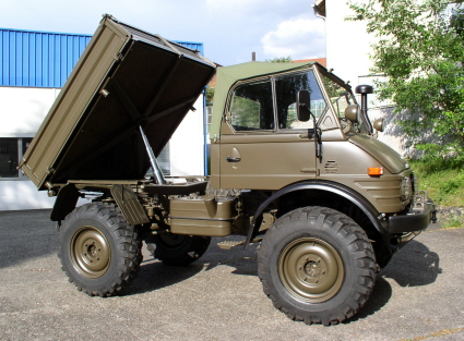 1978 Unimog 406 Ex-Bundeswehr Convertible Cab with Hydraulics