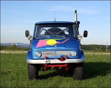 1977 Unimog 406 with Hydraulic 3 Pt Hitch