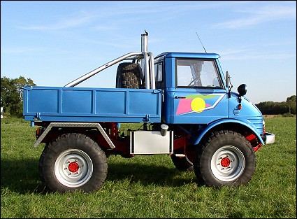 1977 Unimog 406 with Hydraulic 3 Pt Hitch