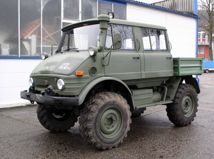 1980 Unimog 406 DoKa ex-Military Airport Tug