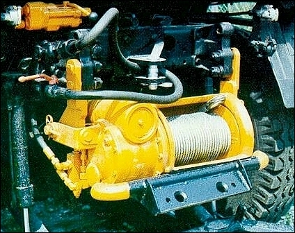 Werner F38 H1 Rear Hydraulic Winch