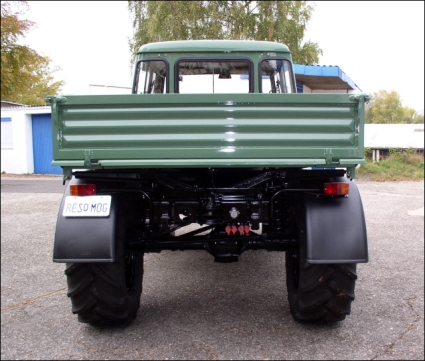 1977 Unimog 416 DoKa with front and rear Hydraulics