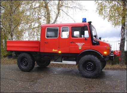 1984 Unimog U1300 DoKa Ex-Fire Truck, Fast Axles, Turbo