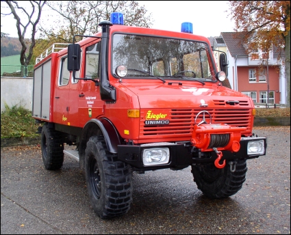 1984 Unimog U1300 DoKa Ex-Fire Truck, Fast Axles, Turbo