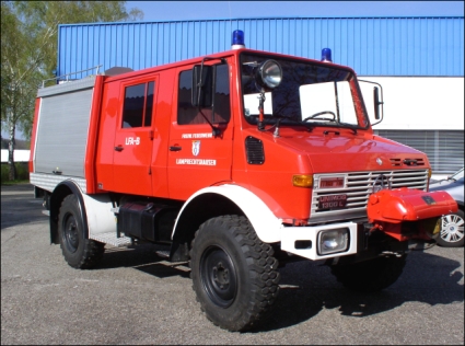 1982 Unimog 1300 Crew Cab Fire Truck + Werner Winch