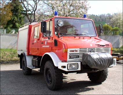 1982 Unimog 1300L Crew Cab / DoKa Ex-Fire Truck + Werner Winch