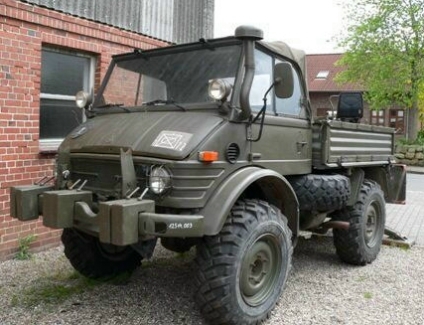 Classic Unimogs for Sale - 1978 Unimog 406 Ex-Military Convertible Cab