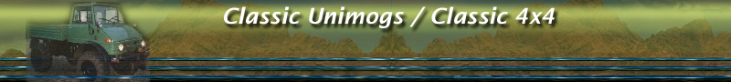 Welcome to Classic Unimogs: a reputable online shop and showcase for Unimog, C303 and off-road fans!