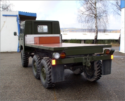 1975 Military Volvo C303/TGB 13, 6-Wheel with Rear Bed