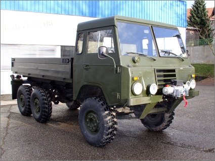1975 Swedish Military Volvo C303/TGB 13, 6x6 with Rear Bed, Pritsche