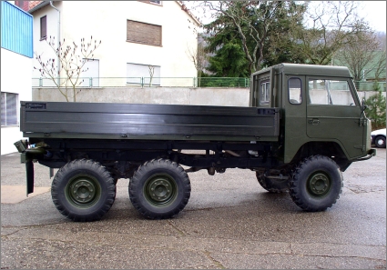 1975 Swedish Military Volvo C303/TGB 13, 6x6 with Rear Bed, Pritsche