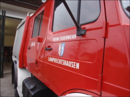 1982 Unimog 1300 L Double Cab Fire Truck + Werner Winch